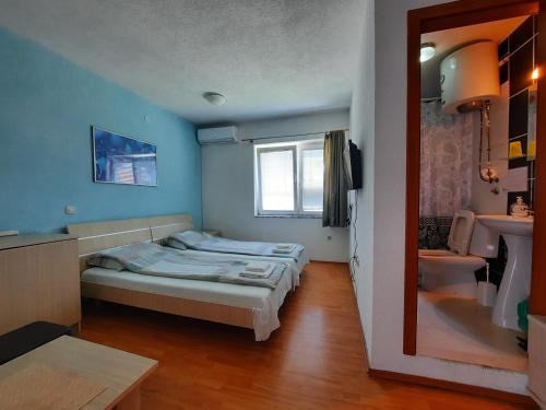 Spoljašnjost objekta Luccia Apartments-Guesthouse Laguna u Ohridu tik uz plažu