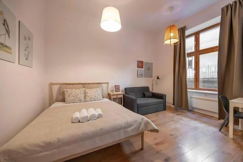 Gallery Vibe Studio u Budimpešti, moderan apartman na 2 minuta od Andrássy avenije.